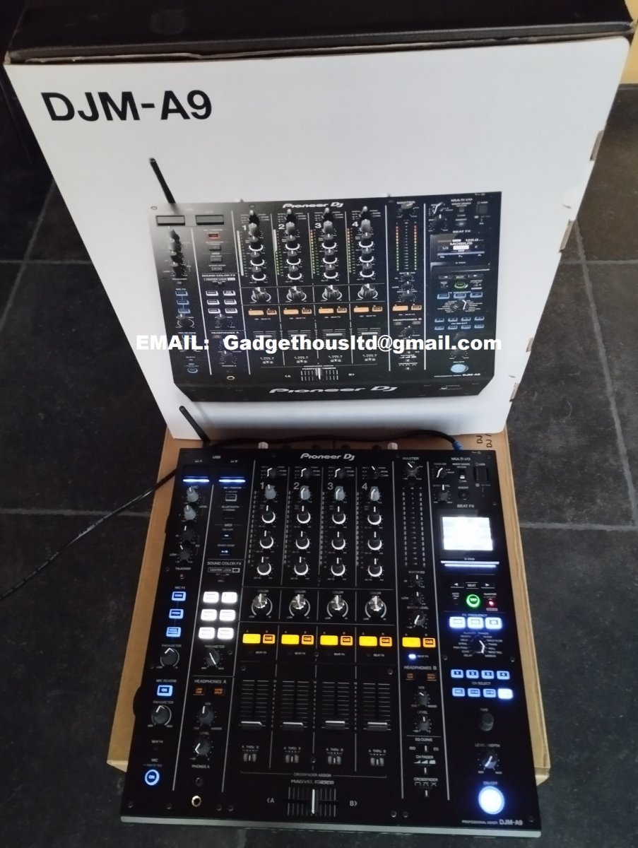 Pioneer DJM-A9 DJ Mixer / Pioneer CDJ-3000 Multi-Player / Pioneer DJ DJM-V10-LF 