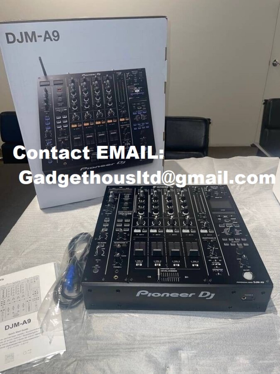 Pioneer CDJ-3000 Multi-Player / Pioneer DJM-A9 DJ Mixer / Pioneer DJ DJM-V10-LF