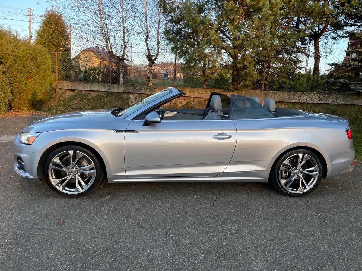 Audi A5 A5 Cabrio, 2.0 Benzyna Quattro 252KM idealne, Dwa komplety opon i Felg A