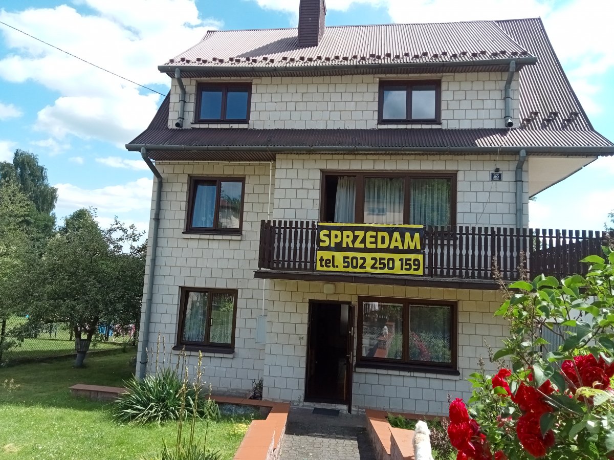 Dom że stawem rybnym