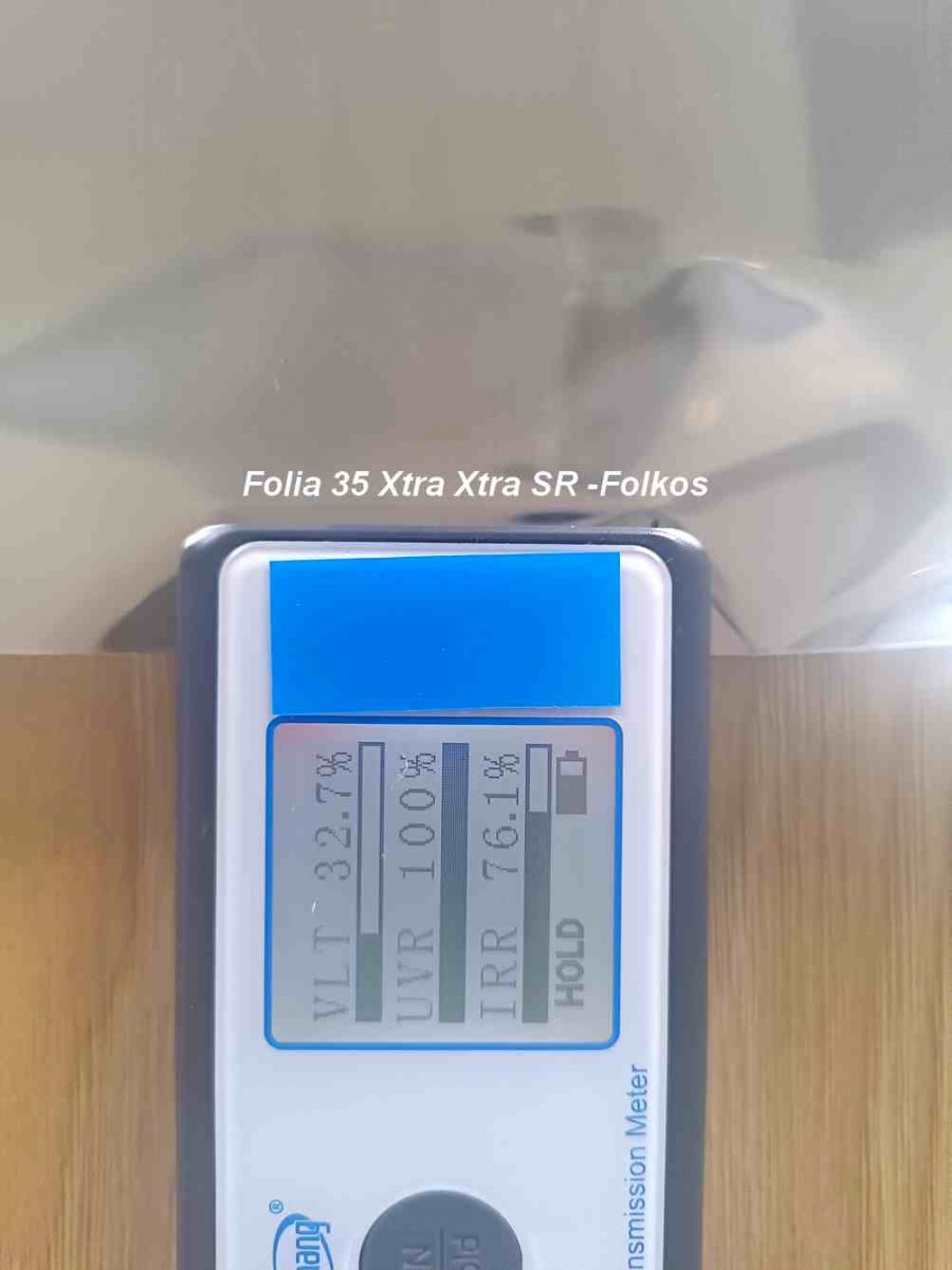 Silver 35 Xtra SR - folia przeciwsłoneczna z redukcja IR 77% Warszawa Oklejamy