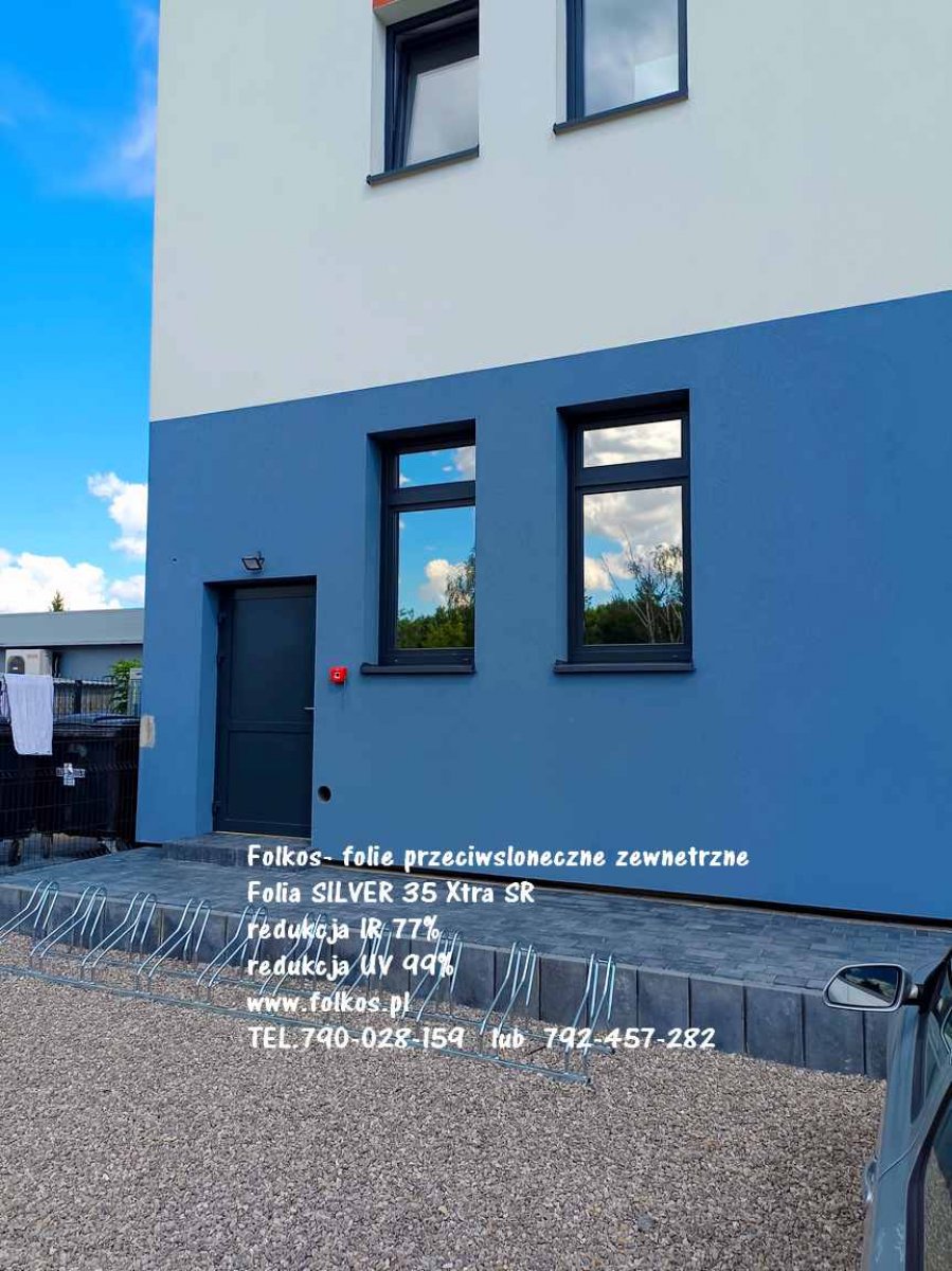 Silver 35 Xtra SR - folia przeciwsłoneczna z redukcja IR 77% Warszawa Oklejamy