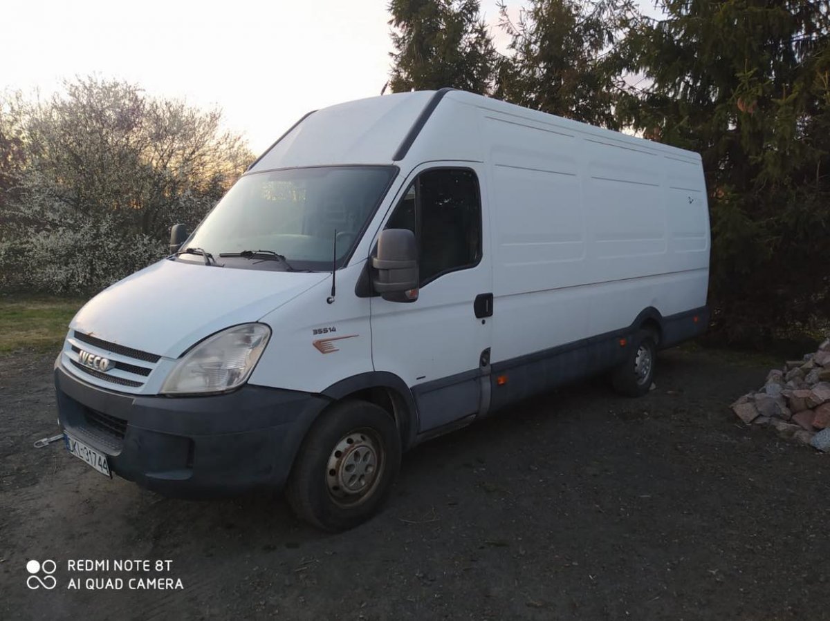 Iveco Daily 2.3 HPT. 136 km. 2009 rok. Uszkodzony silnik.
