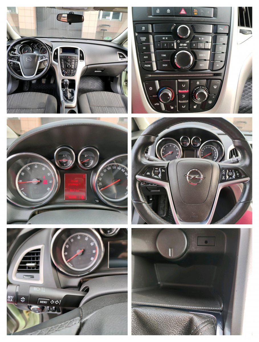 Opel Astra J 1.4 turbo benzyna