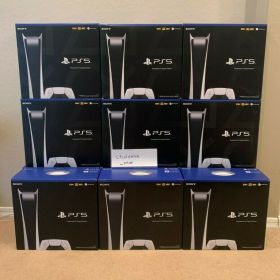 Sony PS5 PlayStation 5 Digital Edition Console - Ships NEXT Day! $250USD