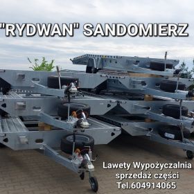 Przyczepa 270x130, 2osie RYDWAN A750 - Sandomierz 