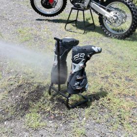 NOWY Stojak na buty motocyklowe E8013 Boots Wash Stand pomocny przydatny wygoda