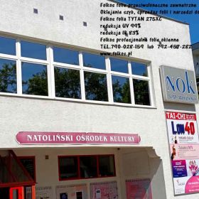 Folia ANTY IR - Oklejanie szyb folią przeciwsłoneczną Warszawa -przyciemnianie 