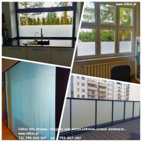 Oklejamy balkony Warszawa Wola - Folie na szklane balkony Warszawa Oklejamy