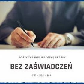 POZYCZKI POZABANKOWE POD ZABEZPIECZENIE NIERUCHOMOSCIA