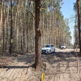 Strzeniówka gm. Nadarzyn. Leśna działka budowlana
