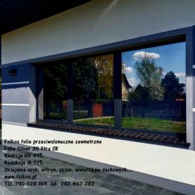 Silver 35 Xtra SR - folia przeciwsłoneczna z redukcja IR 77% Warszawa Oklejamy