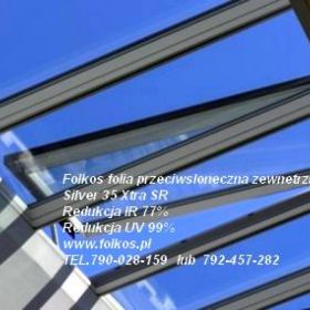 Silver 35 Xtra SR - folia przeciwsłoneczna z redukcja IR 77% Warszawa Oklejamy