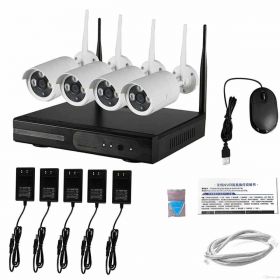 Zestaw monitoringu WiFi Jortan – 4 kamery, rejestrator, FullHD
