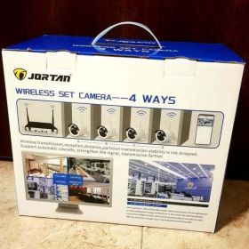 Zestaw monitoringu WiFi Jortan – 4 kamery, rejestrator, FullHD