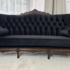 Komplet wypoczynkowy sofa fotele Ludwik barok ludwikowskie