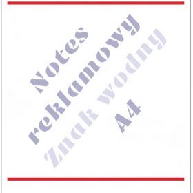Notes reklamowy A4 z Twoim nadrukiem