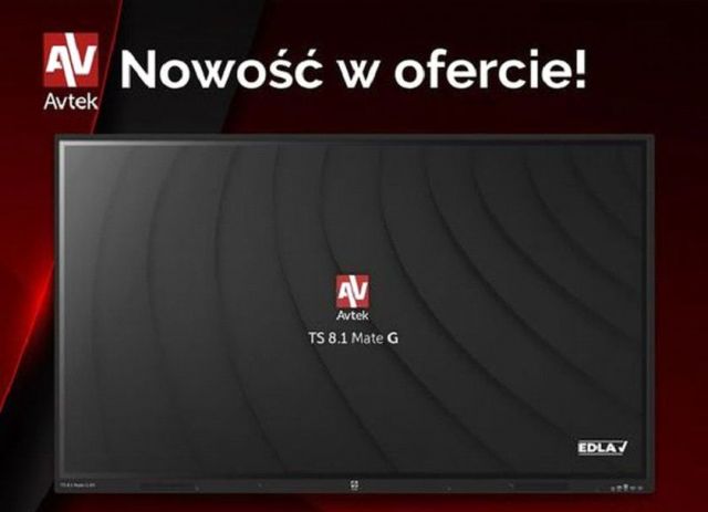 AVTEK TS 8.1 Mate G – interaktywna przyszłość edukacji i biznesu