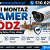 Tani montaż kamer Łódź – Monitoring domu, firmy, sklepu